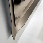 Zrcadlo s tvarovaným rámem dostupné ve 3 velikostech a 2 barvách - Carolina Viadurini