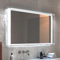 Zrcadlo s integrovanými světly a křišťálovým rámem Made in Italy - Isaac