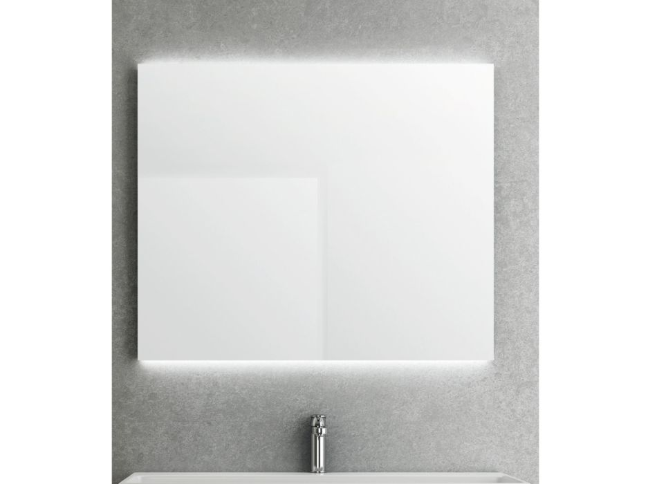 Zrcadlo s podsvícením na vodorovných stranách Made in Italy - Sigmund Viadurini