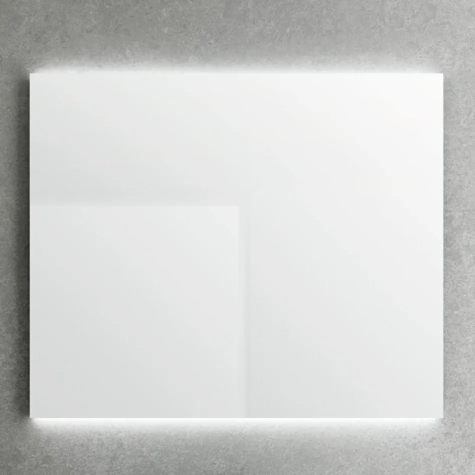 Zrcadlo s podsvícením na vodorovných stranách Made in Italy - Sigmund Viadurini