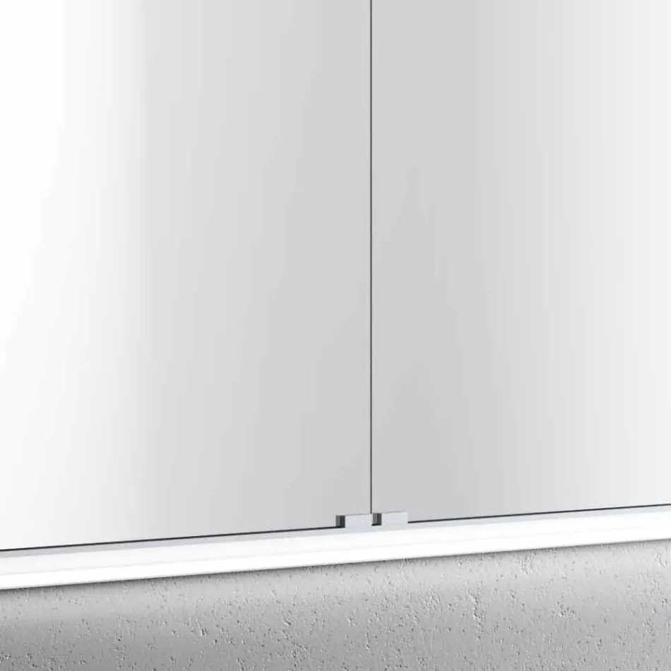 Zrcadlo LED balíček s 2 dveře moderního designu vestavěného, ​​Adele Viadurini