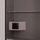 Zrcadlo LED balíček s 2 dveře moderního designu vestavěného, ​​Adele Viadurini