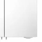 Moderní kontejnerové zrcadlo se 2 dveřmi ze stříbřitě lakovaného hliníku - Alfio Viadurini