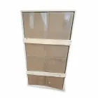 Nástěnné zrcadlo s LED podsvícením na 4 stranách Made in Italy - Romio Viadurini