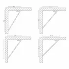 Nástěnné zrcadlo s otevíracími dveřmi a háčky na kabáty vyrobené v Itálii - Boro Viadurini