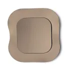 Nástěnné zrcadlo s rámem z taveného skla vyrobené v Itálii - Adored Viadurini