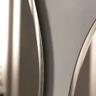 Nástěnné zrcadlo Beata s obvodovým broušením, vyrobené v Itálii Viadurini