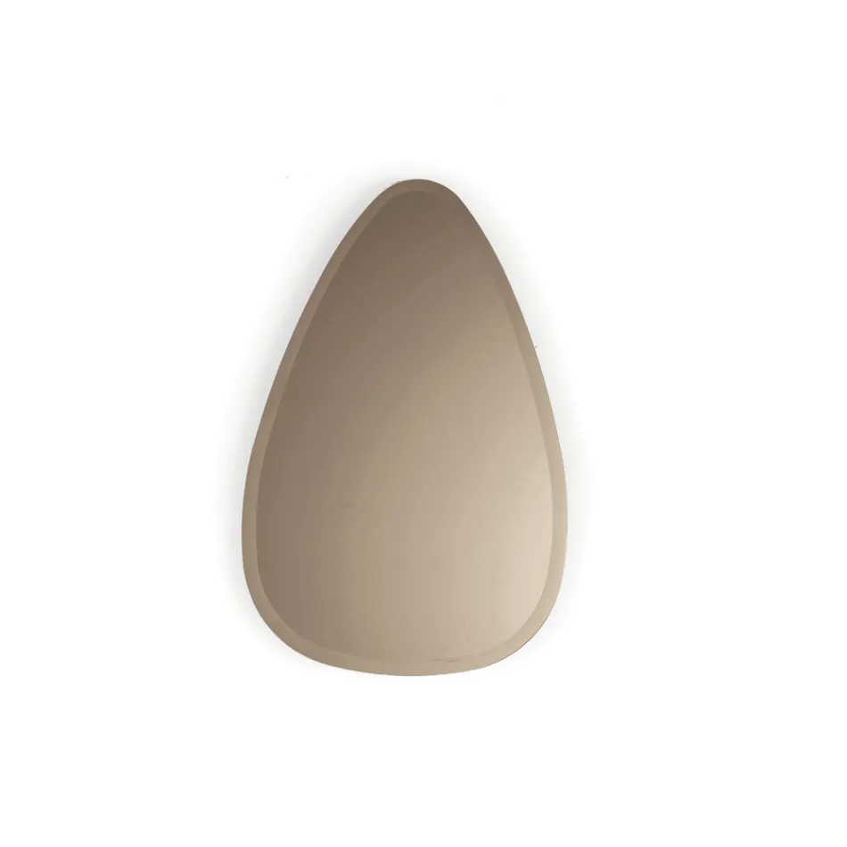 Nástěnné zrcadlo Beata s obvodovým broušením, vyrobené v Itálii Viadurini