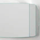 Nástěnné zrcadlo s konstrukcí z černého lakovaného dřeva Made in Italy - Arya Viadurini