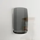 Nástěnné zrcadlo s konstrukcí z černého lakovaného dřeva Made in Italy - Arya Viadurini