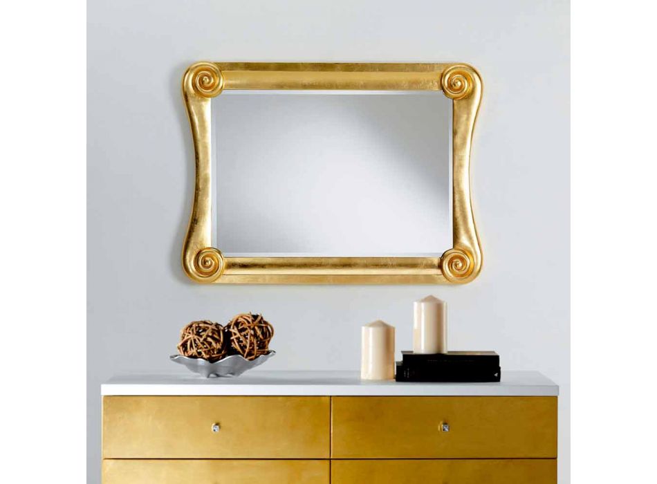 Zrcadlový moderního designu Bates, 123x90 Viadurini