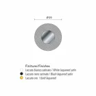 designer zeď zrcadlo s MDF nosnou Malva Viadurini