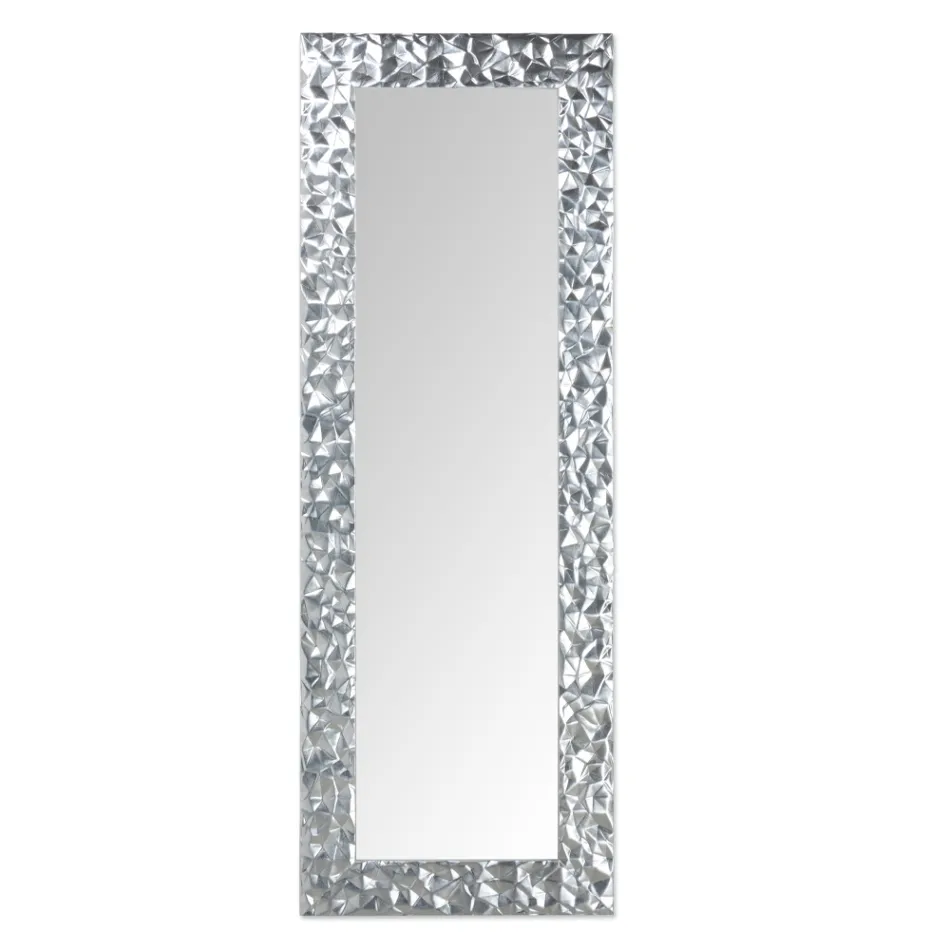 Nástěnné zrcadlo v ručně zdobeném dřevě Made in Italy - Niagara Viadurini