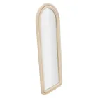 Nástěnné zrcadlo MDF potažené sametem s klenutým vrcholem - Jessica Viadurini