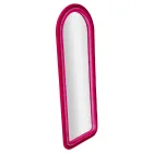 Nástěnné zrcadlo MDF potažené sametem s klenutým vrcholem - Jessica Viadurini