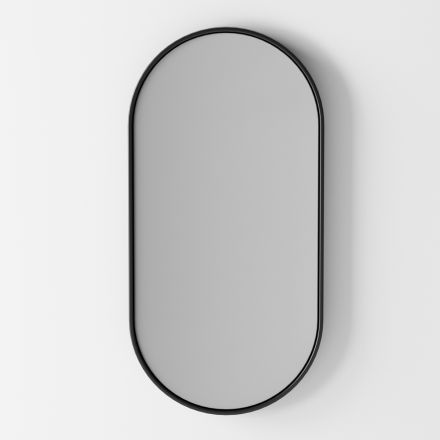 Oválné podsvícené nástěnné zrcadlo Made in Italy - Riflessi Viadurini