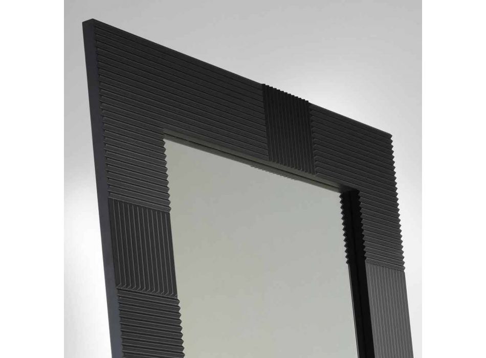 Zrcadlo obdélníkové pozemní Thalia, moderní design Viadurini