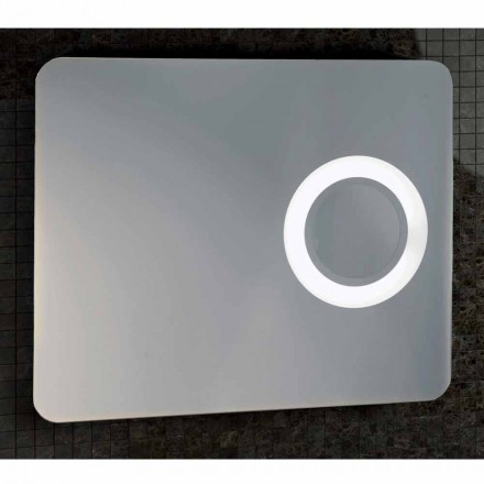 Make-up zrcátko moderní design, LED osvětlení, Maren Viadurini