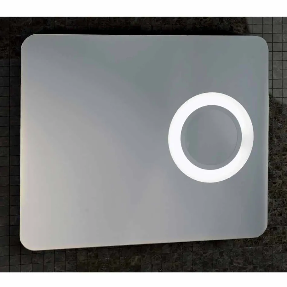 Make-up zrcátko moderní design, LED osvětlení, Maren Viadurini