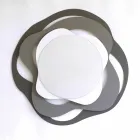 Moderní designové zrcadlo z trojbarevné železné zdi vyrobené v Itálii - Gertrude Viadurini