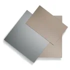 Zrcadlo vyrobené ze 3 překrývajících se talířů, 2 bronzových a 1 kouřového - Armida Viadurini