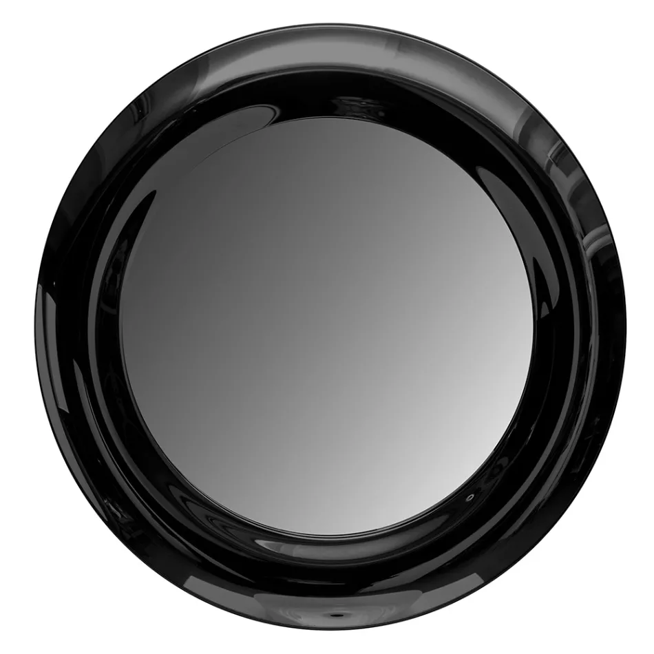 Zakřivené skleněné zrcadlo s podsvícenými LED světly - Excelsior Viadurini