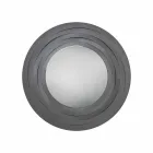 Moderní kruhové nástěnné zrcadlo v barevné železo vyrobené v Itálii - Oregano Viadurini