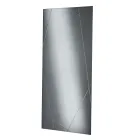 Obdélníkové zrcadlo s laserovým gravírováním vyrobené v Itálii - Alberta Viadurini