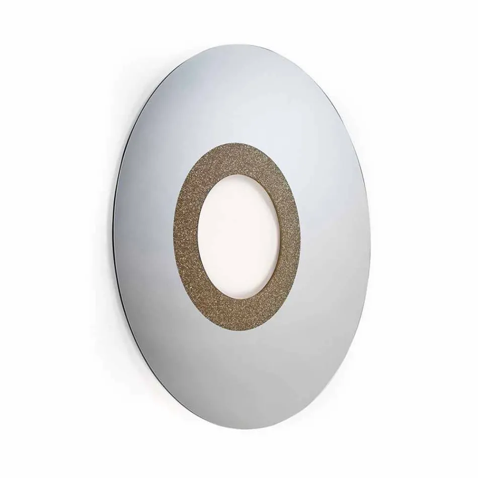 Kulatý zrcadlový moderního designu vyrobený v Itálii Aris Viadurini