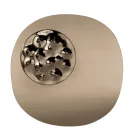 Tvarované zrcadlo s vlnitou skleněnou vložkou Vyrobeno v Itálii - Adalberta Viadurini