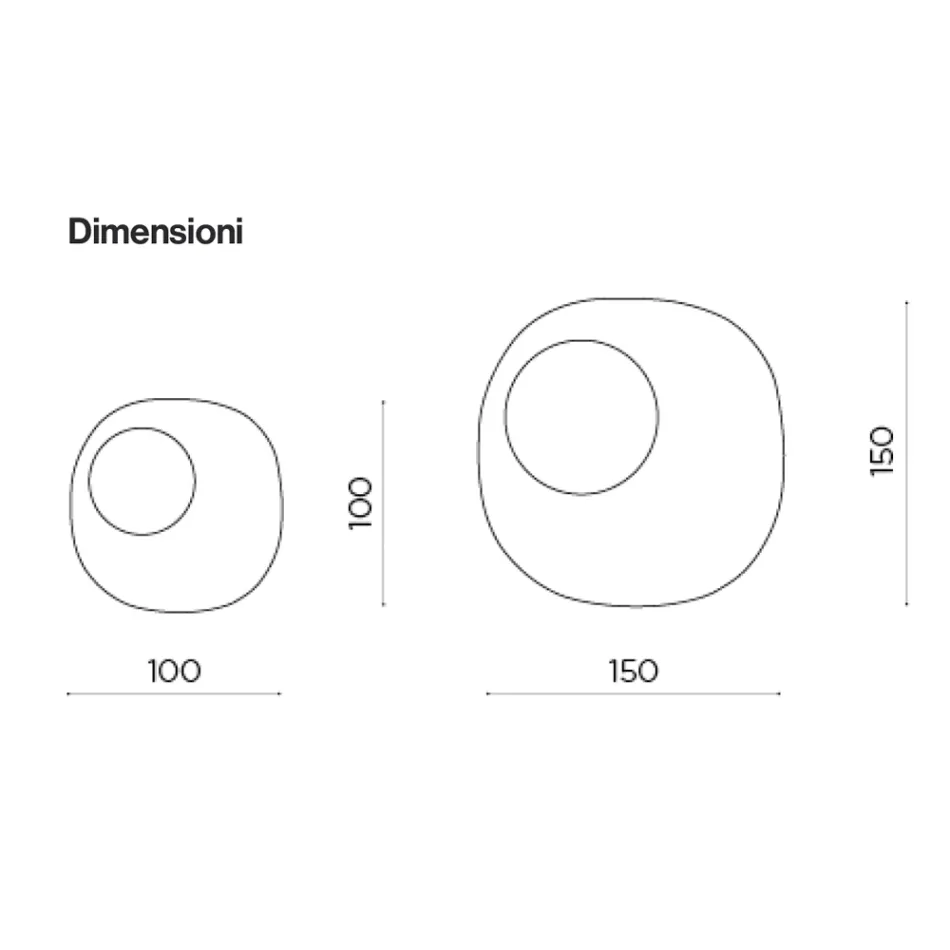 Tvarované zrcadlo s vlnitou skleněnou vložkou Vyrobeno v Itálii - Adalberta Viadurini