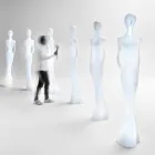 Světelný design podlahy sochy s LED světlem pro interiér - Penelope od Myyour Viadurini