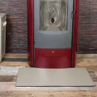 Kožená rohož do krbu / sporáku Cleo Made in Italy Viadurini