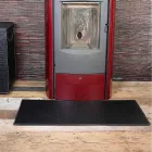 Kožená podložka pro krb / kamna Diva Vyrobeno v Itálii Viadurini