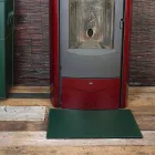 Kožená podložka pro krb / kamna Virgilio Vyrobeno v Itálii Viadurini