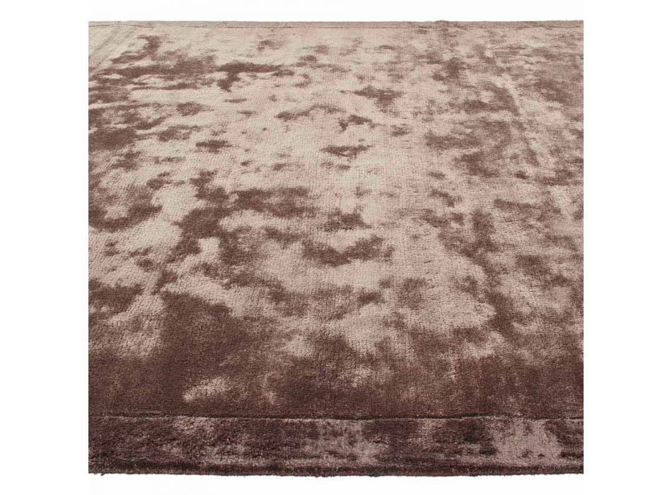Ohraničený koberec v bavlně a barevné viskóze pro obývací pokoj - planetárium Viadurini