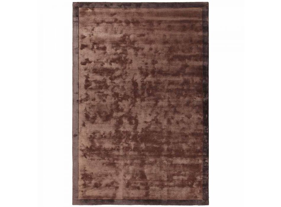 Ohraničený koberec v bavlně a barevné viskóze pro obývací pokoj - planetárium Viadurini