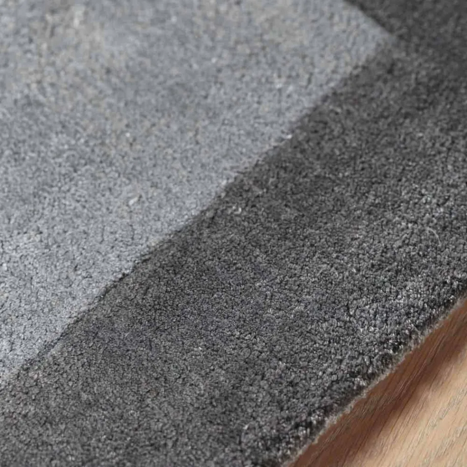 Ohraničený koberec v bavlně a barevné viskóze pro obývací pokoj - planetárium Viadurini