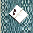 Moderní designový koberec do obývacího pokoje z ručně vyráběné vlny a bavlny - Minera Viadurini