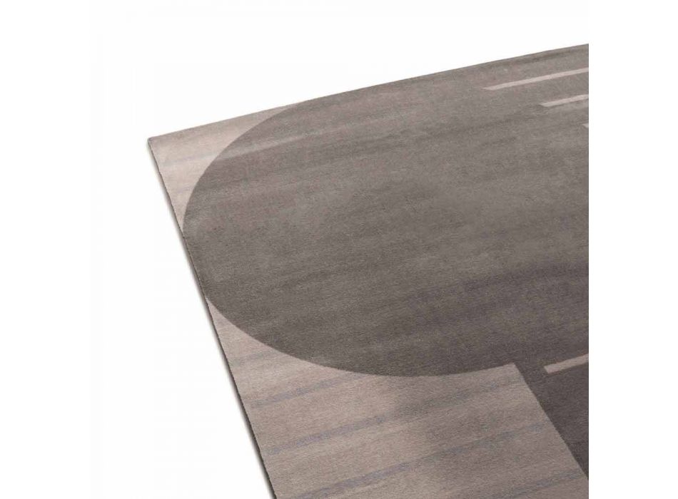 Kvalitní koberec do obývacího pokoje z polyamidu a polyesteru vyrobený v Itálii - Madama Viadurini
