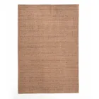 Koberec do obývacího pokoje vyrobený na ručním stavu viskóza, vlna a bavlna - Cristel Viadurini