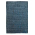 Koberec do obývacího pokoje vyrobený na ručním stavu viskóza, vlna a bavlna - Cristel Viadurini