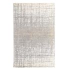 Designový obdélníkový koberec do obývacího pokoje z polyesteru a bavlny - styl Viadurini