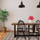 Designový obdélníkový koberec do obývacího pokoje z PVC a polyesteru - Coria Viadurini