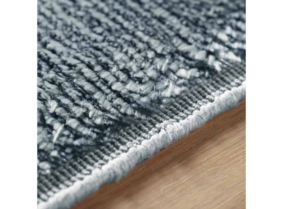 Barevný a moderní designový koberec v hedvábí a bavlně 2 rozměrů - Zefiro Viadurini