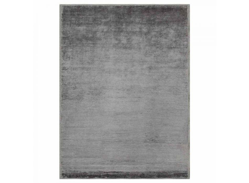 Barevný a moderní designový koberec v hedvábí a bavlně 2 rozměrů - Zefiro