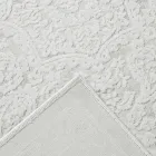 Designový koberec s béžovým designem z polyesteru a viskózy - Occitania Viadurini