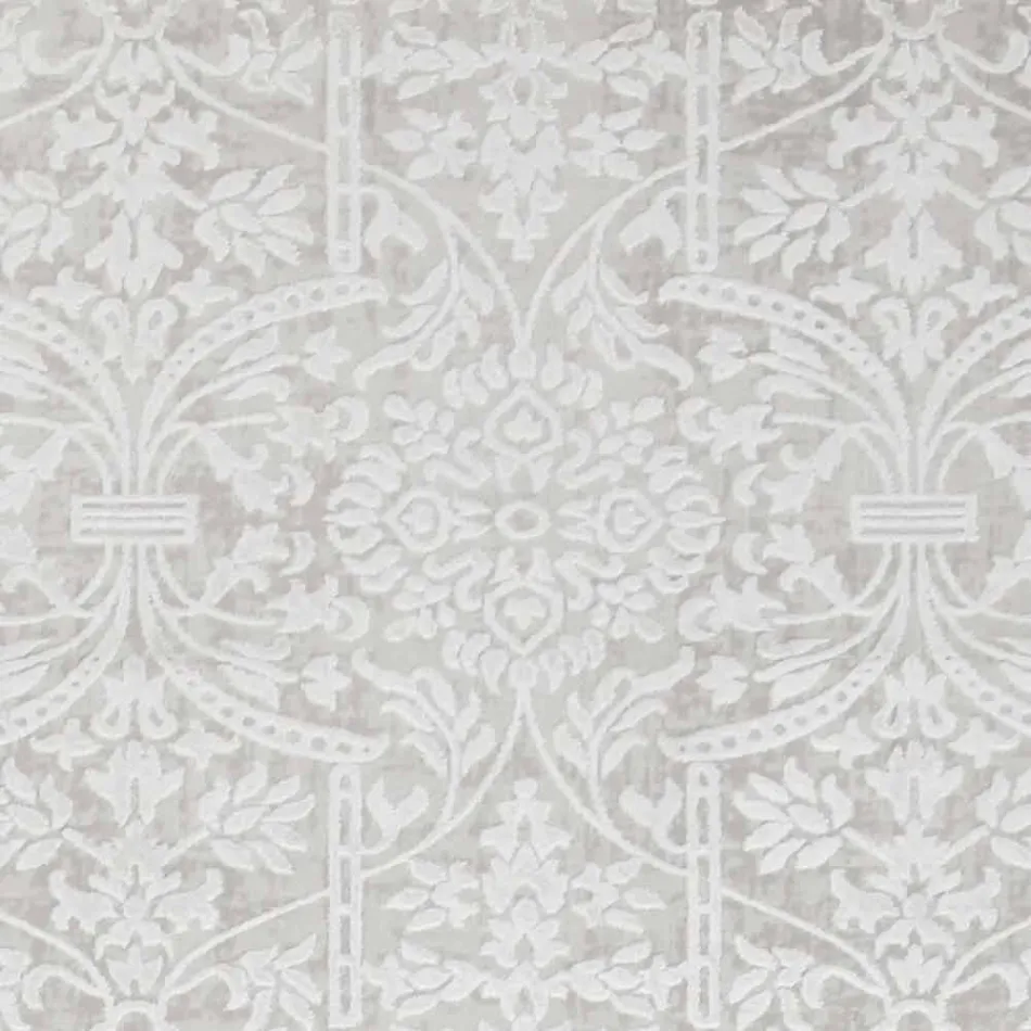 Designový koberec s béžovým designem z polyesteru a viskózy - Occitania Viadurini