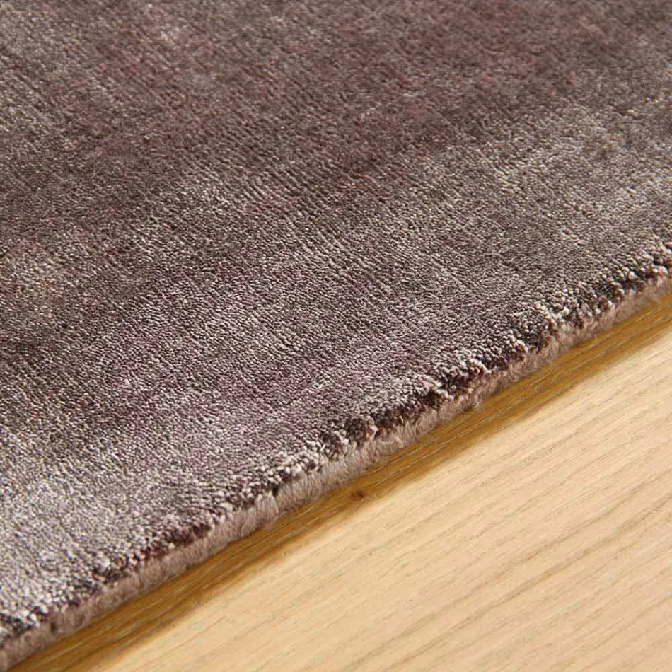 Velký barevný moderní design hedvábný koberec - Outlook Viadurini