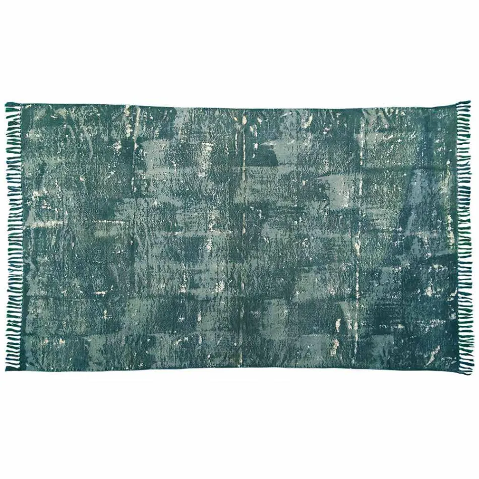 Etnický barevný obdélníkový koberec se střapci - Fibraù Viadurini